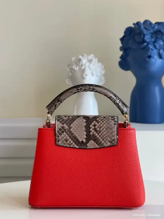 Official oldcobbler LOUIS VUITTON MINI CAPUCINES 0517